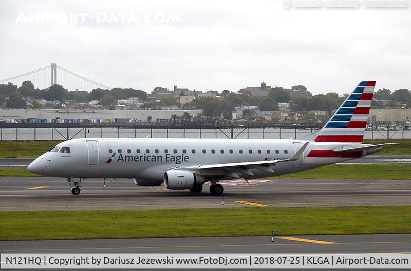 N121HQ, 2007 Embraer 175LR (ERJ-170-200LR) C/N 17000194, Embraer 175LR (ERJ-170-200LR) - American Eagle (Republic Airlines)   C/N 17000194, N121HQ