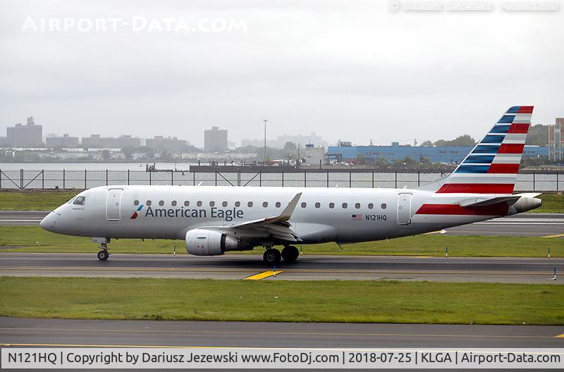N121HQ, 2007 Embraer 175LR (ERJ-170-200LR) C/N 17000194, Embraer 175LR (ERJ-170-200LR) - American Eagle (Republic Airlines)   C/N 17000194, N121HQ
