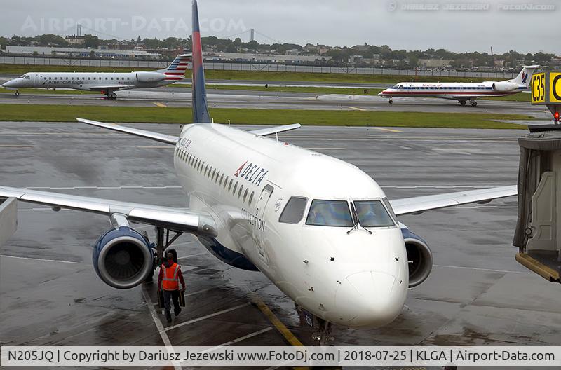 N205JQ, 2008 Embraer 175LR (ERJ-170-200LR) C/N 17000248, Embraer 175LR (ERJ-170-200LR) - Delta Connection (Shuttle America)   C/N 17000248, N205JQ