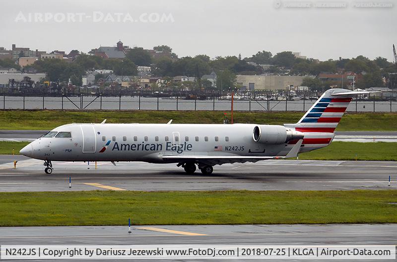 N242JS, 2004 Bombardier CRJ-200ER (CL-600-2B19) C/N 7911, Bombardier CRJ-200ER (CL-600-2B19) - US Airways Express (PSA Airlines)   C/N 7911, N242JS