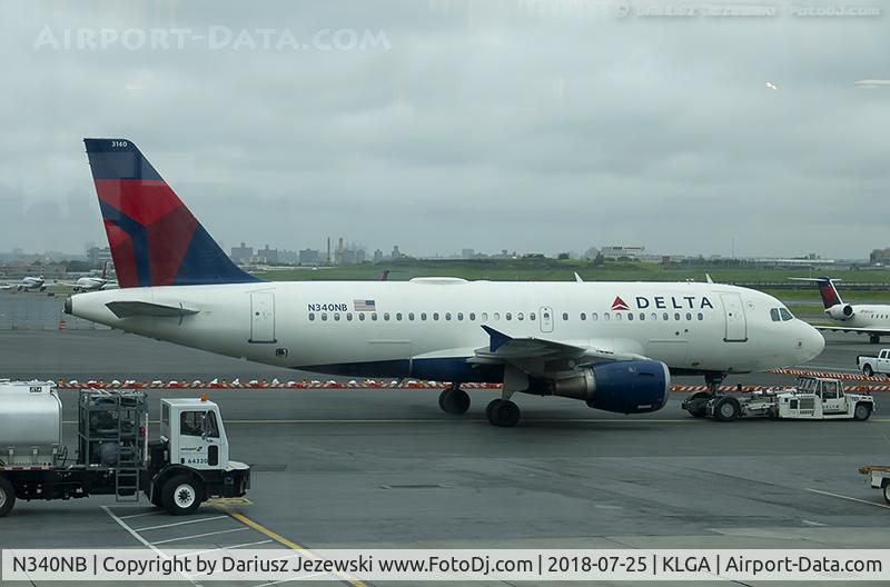 N340NB, 2002 Airbus A319-114 C/N 1714, Airbus A319-114 - Delta Air Lines  C/N 1714, N340NB
