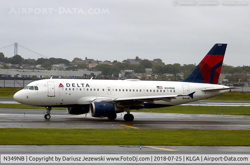N349NB, 2002 Airbus A319-114 C/N 1815, Airbus A319-114 - Delta Air Lines  C/N 1815, N349NB