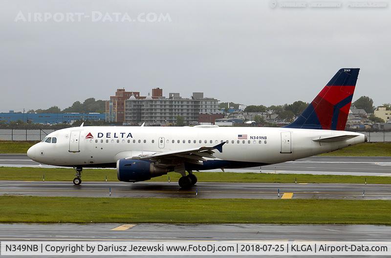 N349NB, 2002 Airbus A319-114 C/N 1815, Airbus A319-114 - Delta Air Lines  C/N 1815, N349NB