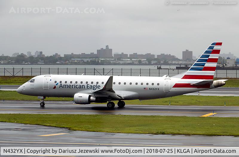 N432YX, 2014 Embraer 175LR (ERJ-170-200LR) C/N 17000415, Embraer 175LR (ERJ-170-200LR) - American Eagle (Republic Airlines)   C/N 17000415, N432YX