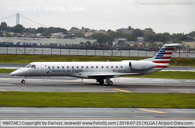 N807AE, 2001 Embraer ERJ-140LR (EMB-135KL) C/N 145506, Embraer ERJ-140LR (EMB-135KL) - American Eagle (Envoy air)   C/N 145506, N807AE
