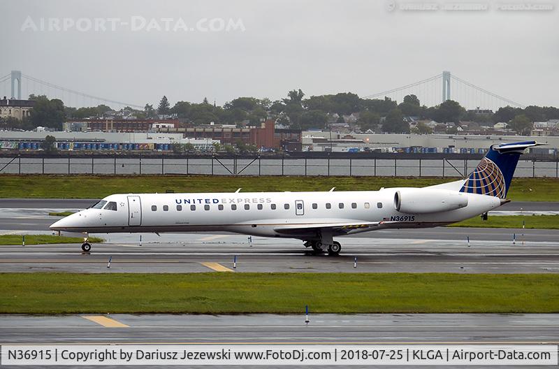 N36915, 2001 Embraer ERJ-145LR (EMB-145LR) C/N 145421, Embraer ERJ-145LR (EMB-145LR) - Private  C/N 145421, N36915