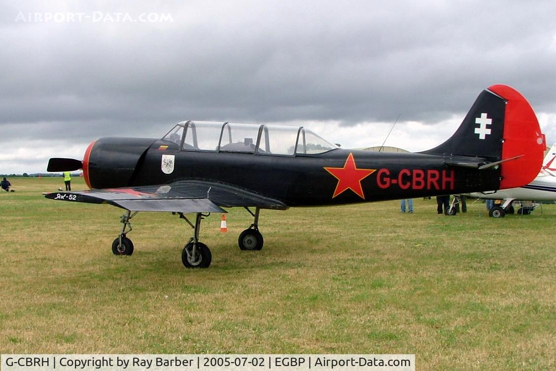 G-CBRH, 1984 Yakovlev Yak-52 C/N 844815, G-CBRH  Yakovlev Yak-52 [844815] Kemble~UK 02/07/2005