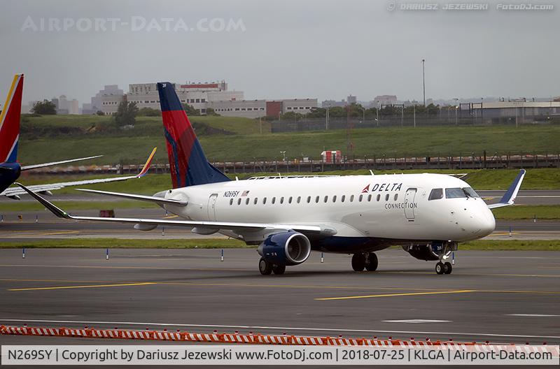 N269SY, 2018 Embraer 175LR (ERJ-170-200LR) C/N 17000727, Embraer 175LR (ERJ-170-200LR) - Delta Connection (SkyWest Airlines)  C/N 17000727, N269SY
