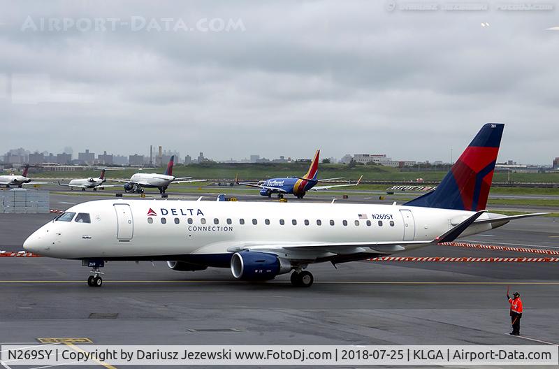 N269SY, 2018 Embraer 175LR (ERJ-170-200LR) C/N 17000727, Embraer 175LR (ERJ-170-200LR) - Delta Connection (SkyWest Airlines)  C/N 17000727, N269SY