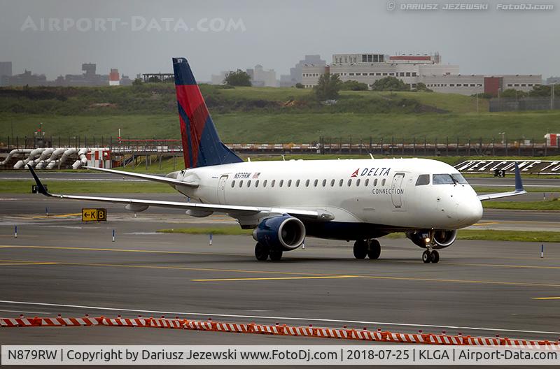 N879RW, 2008 Embraer 170LR (ERJ-170-100LR) C/N 17000227, Embraer 170LR (EJR-170-100LR) - Delta Connection (Republic Airlines)  C/N 17000227, N879RW
