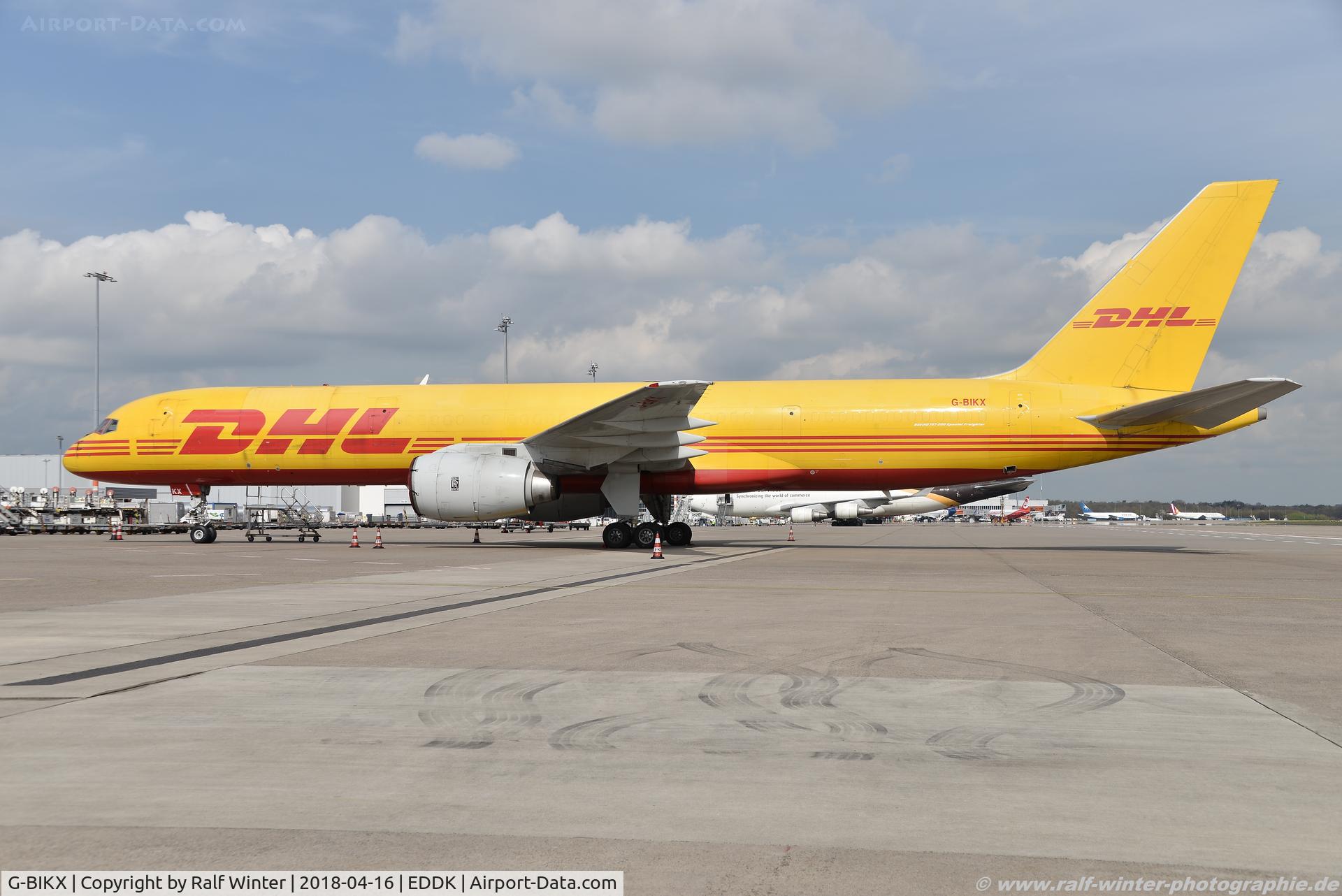 G-BIKX, 1986 Boeing 757-236/SF C/N 23493, Boeing 757-236F - D0 DHK DHL Air - 23493 - G-BIKX - 16.04.2018 - CGN
