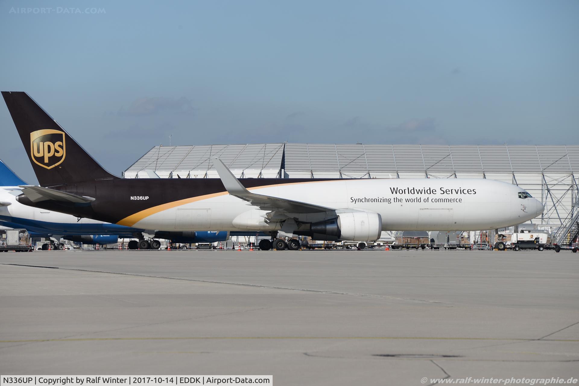 N336UP, 2009 Boeing 767-34AF C/N 37857, Boeing 767-34AFER - 5X UPS United Parcel Service - 37857 - N336UP - 14.10.2017 - CGN