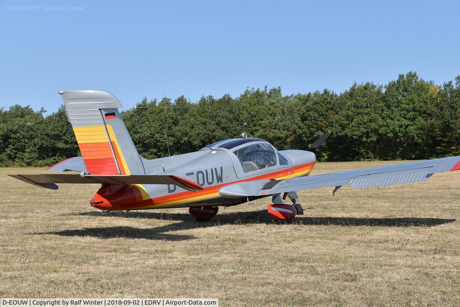 D-EOUW, Socata MS-893E Rallye 180GT C/N 12845, Socata Rallye 180GT - Private - 12845 - D-EOUW - 02.09.2018 - EDRV