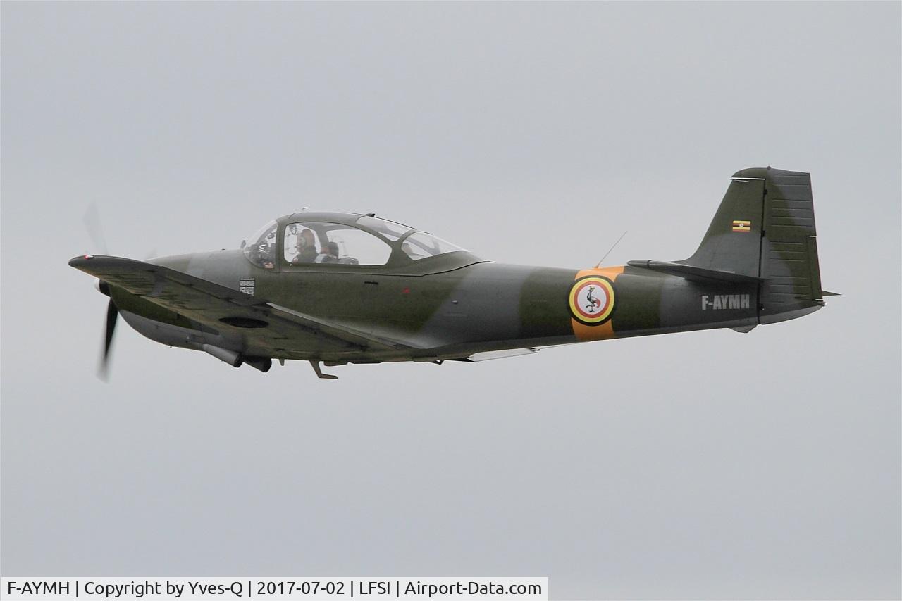 F-AYMH, 1958 Piaggio FWP-149D C/N 026, Piaggio FWP-149D, On display, St Dizier-Robinson Air Base 113 (LFSI) Open day 2017