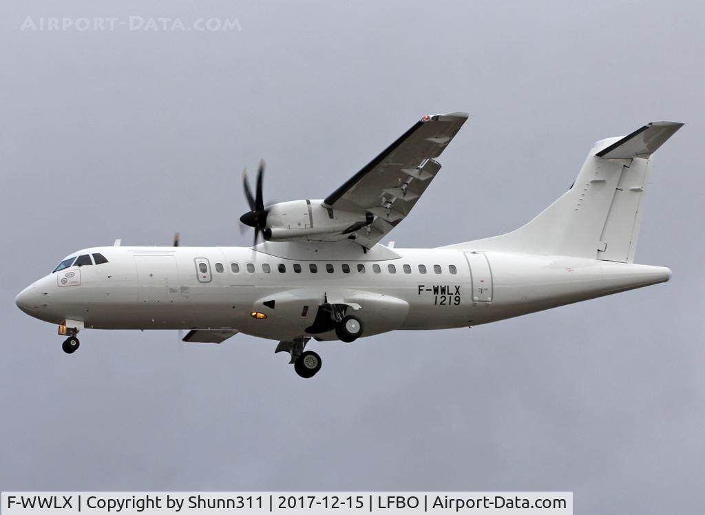 F-WWLX, 2017 ATR 72-600 (72-212A) C/N 1219, C/n 1219 - For Silver Airways sas N403SV