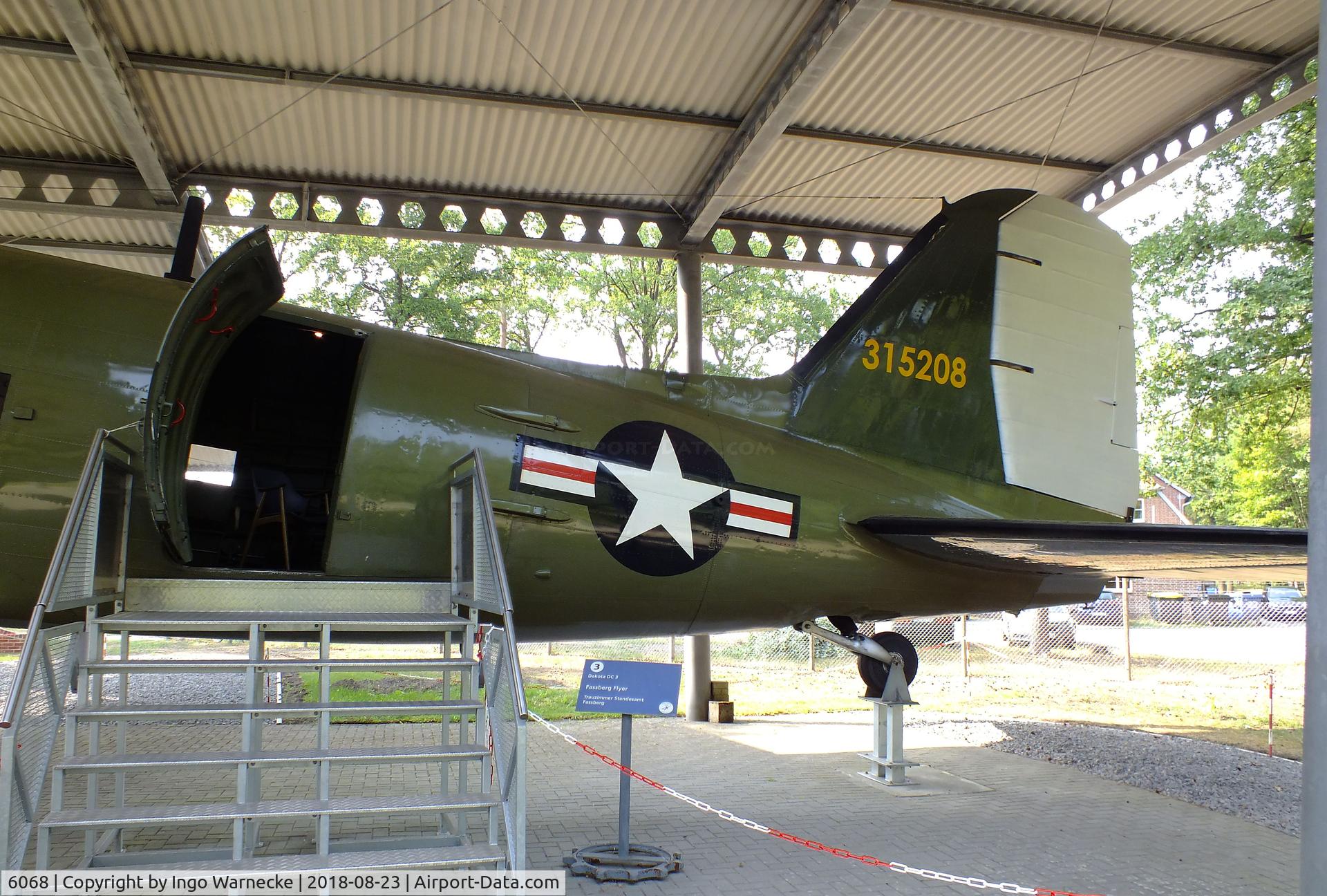 6068, 1943 Douglas C-47A Skytrain C/N 13880, Douglas C-47A Skytrain at the Luftbrückenmuseum (Berlin Air Bridge Museum), Faßberg