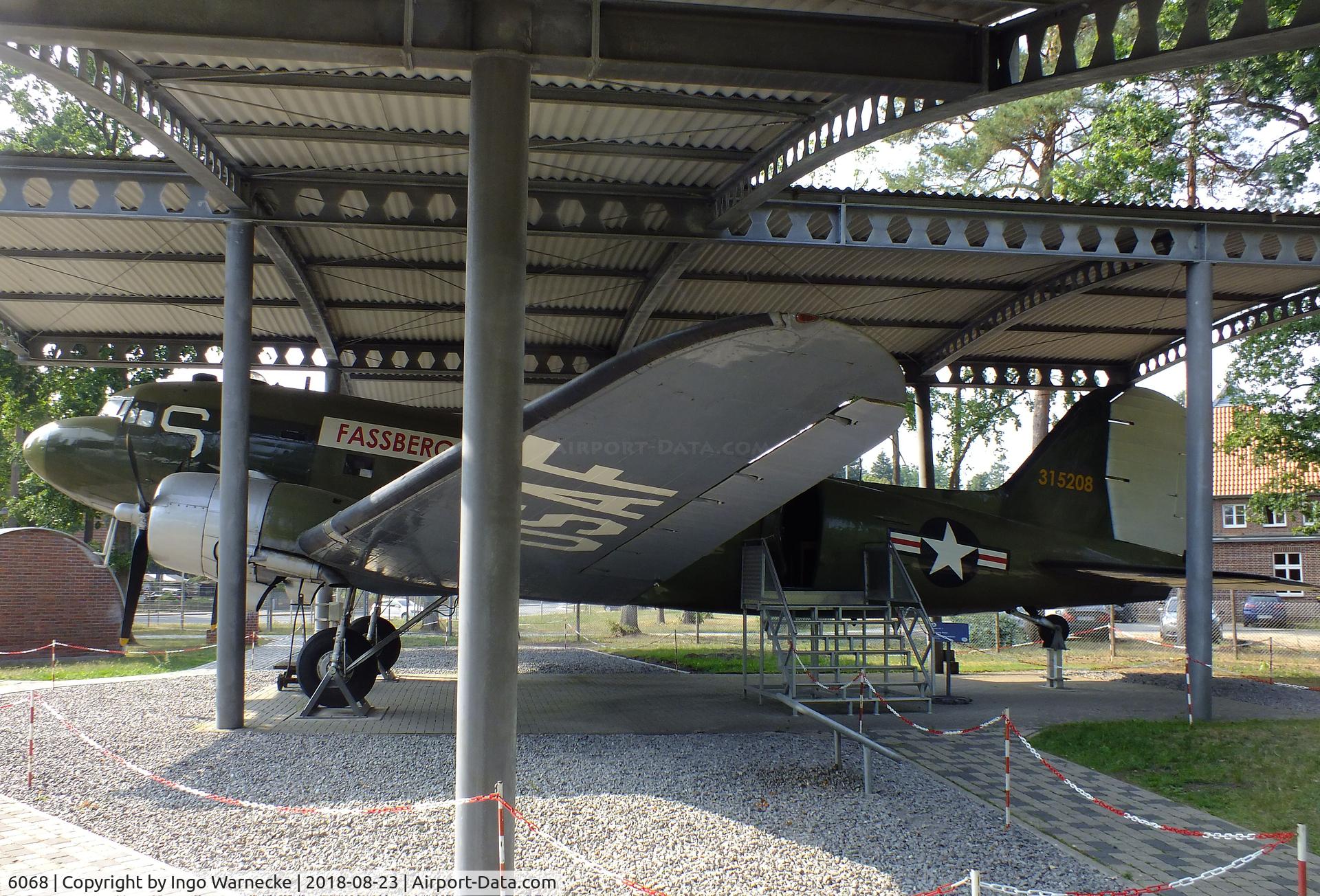 6068, 1943 Douglas C-47A Skytrain C/N 13880, Douglas C-47A Skytrain at the Luftbrückenmuseum (Berlin Air Bridge Museum), Faßberg