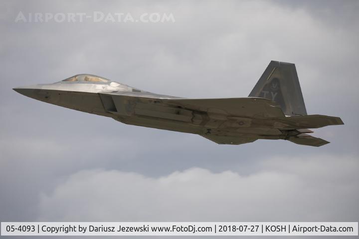 05-4093, Lockheed Martin F-22A Raptor C/N 4093, F-22 Raptor 05-4093 TY from 95th FS 