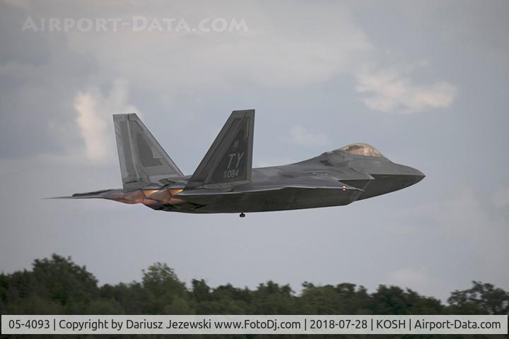 05-4093, Lockheed Martin F-22A Raptor C/N 4093, F-22 Raptor 05-4093 TY from 95th FS 