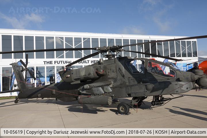 10-05619, 2010 Boeing AH-64D Apache C/N PVD619, AH-64D Longbow 10-05619
