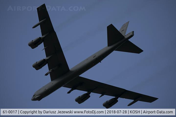 61-0017, 1961 Boeing B-52H Stratofortress C/N 464444, B-52H Stratofortress 61-0017 BD from 93rd BS 307th BW Barksdale AFB, LA