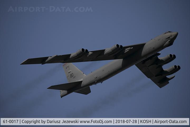 61-0017, 1961 Boeing B-52H Stratofortress C/N 464444, B-52H Stratofortress 61-0017 BD from 93rd BS 307th BW Barksdale AFB, LA