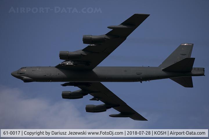 61-0017, 1961 Boeing B-52H Stratofortress C/N 464444, B-52H Stratofortress 61-0017 BD from 93rd BS 307th BW Barksdale AFB, LA