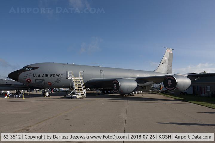 62-3512, 1962 Boeing KC-135R Stratotanker C/N 18495, KC-135R Stratotanker 62-3512  from 126th ARS 