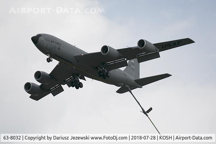 63-8032, 1963 Boeing KC-135R Stratotanker C/N 18649, KC-135R Stratotanker 63-8032  from 72nd ARS 434th OG Grissom JARB, IN