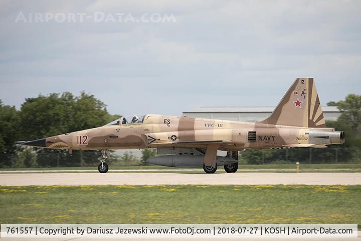 761557, 1976 Northrop F-5N Tiger II C/N L.1031, F-5N Tiger II 761557 AF-112 from VFC-111 