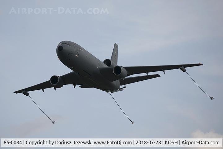 85-0034, 1985 McDonnell Douglas KC-10A Extender C/N 48239, KC-10A Extender 85-0034  from 2nd ARS 