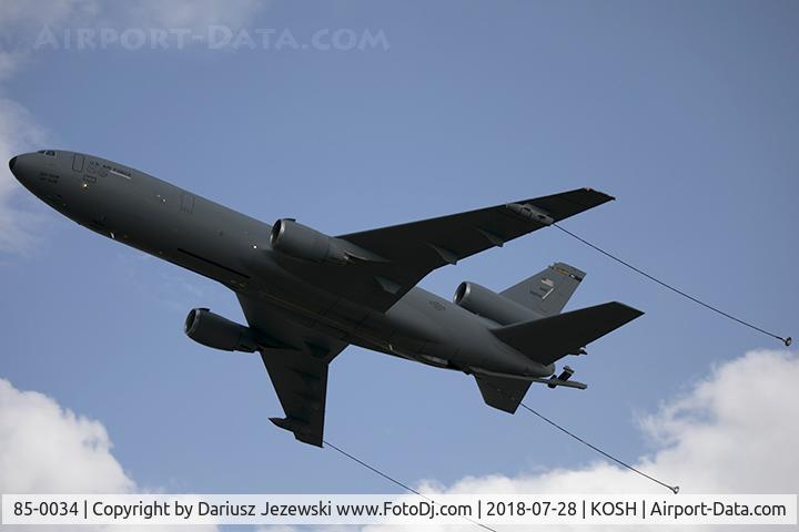 85-0034, 1985 McDonnell Douglas KC-10A Extender C/N 48239, KC-10A Extender 85-0034  from 2nd ARS 