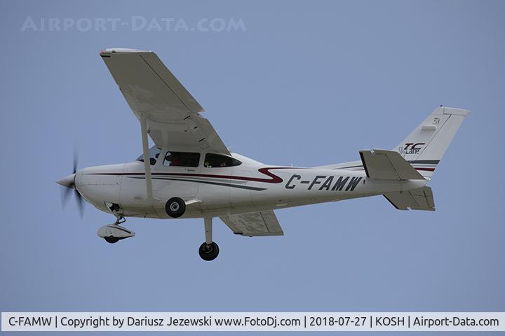 C-FAMW, 2001 Cessna T182T Turbo Skylane C/N T18208092, Cessna T182T Turbo Skylane  C/N T18208092, C-FAMW