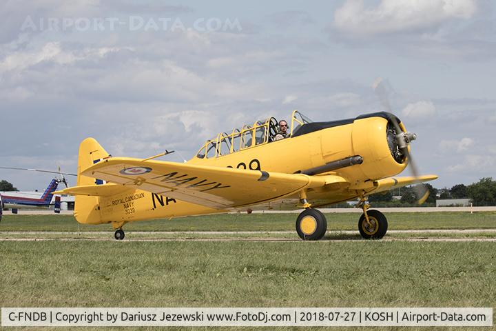 C-FNDB, 1944 Noorduyn AT-16 Harvard IIB C/N 07-6, Noorduyn AT-16 Harvard IIB  C/N 07-6, C-FNDB