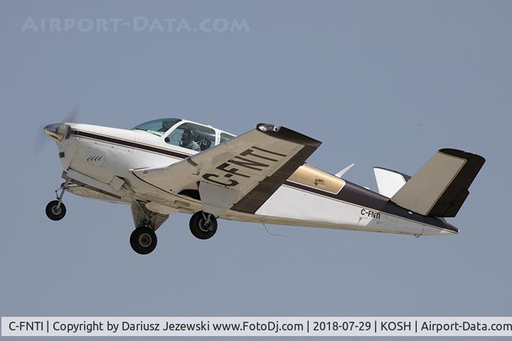 C-FNTI, 1960 Beech M35 Bonanza C/N D-6553, Beech M35 Bonanza  C/N D-6553, C-FNTI