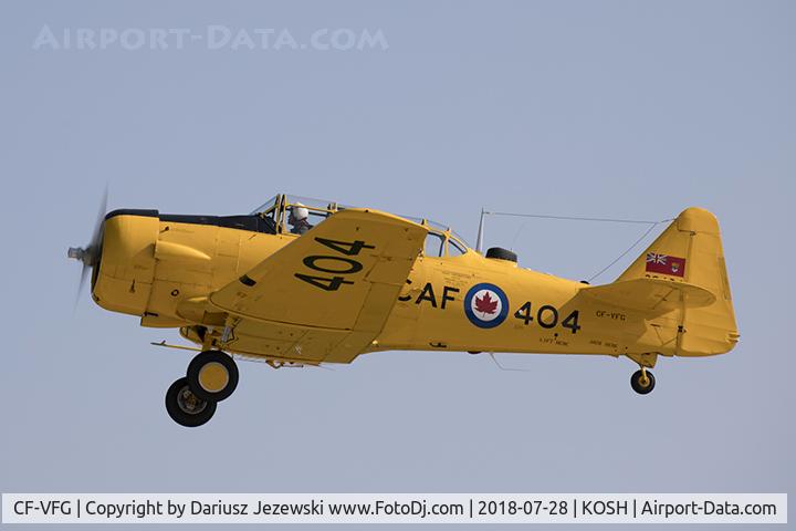 CF-VFG, 1952 Canadian Car & Foundry T-6 Harvard Mk.4 C/N CCF4-195, Canadian Car & Foundry Harvard Mk.IV  C/N CCF4-195, CF-VFG