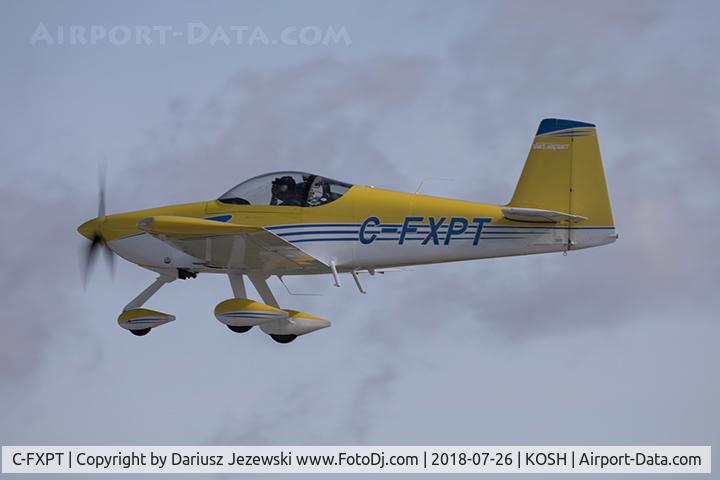 C-FXPT, 2012 Vans RV-7A C/N LJB1, Vans RV-7A  C/N LJB1, C-FXPT