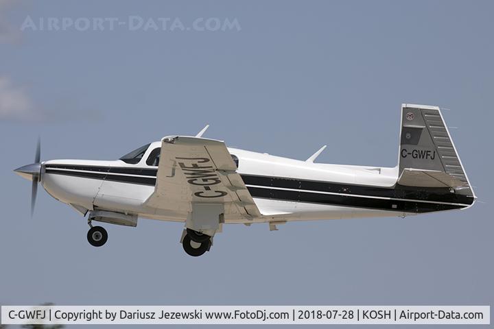 C-GWFJ, 1986 Mooney M20K C/N 25 1073, Mooney M20K  C/N 25 1073, C-GWFJ
