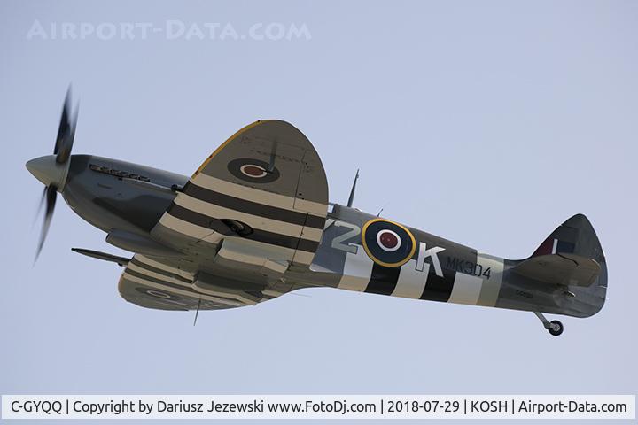 C-GYQQ, 1945 Supermarine Spitfire IXe C/N TE294, Supermarine Spitfire Mk.IX  C/N TE294, C-GYQQ
