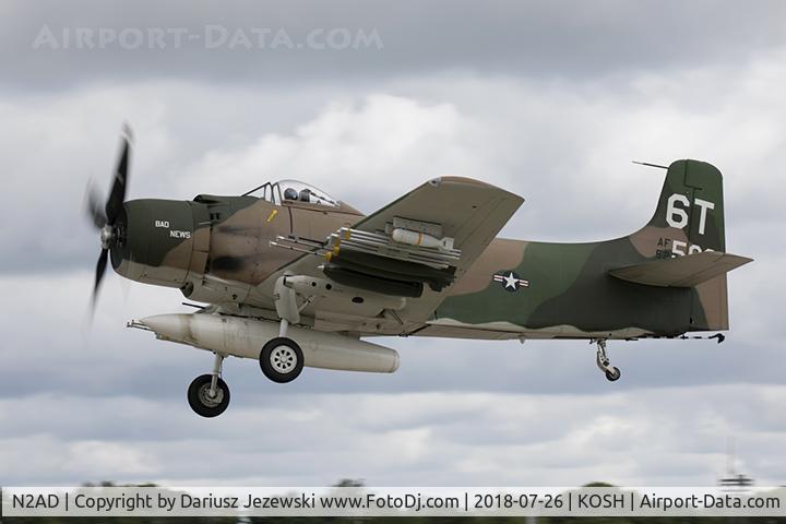 N2AD, 1947 Douglas AD-1 Skyraider C/N 09257/2085, Douglas AD-1 Skyraider 