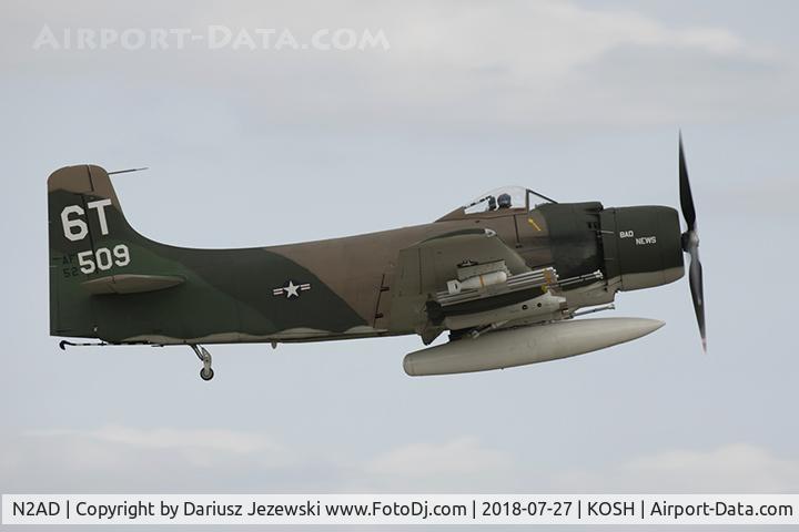 N2AD, 1947 Douglas AD-1 Skyraider C/N 09257/2085, Douglas AD-1 Skyraider 
