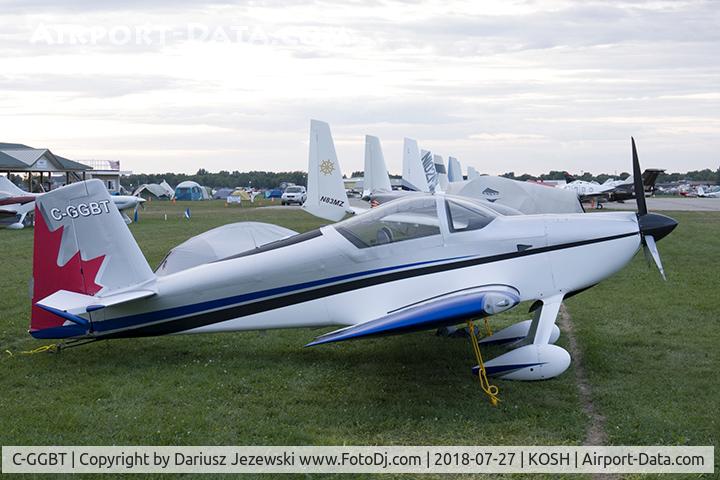 C-GGBT, 2015 Vans RV-7 C/N 72915, Vans RV-7  C/N 72915, C-GGBT