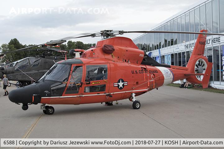 6588, Aérospatiale HH-65C Dauphin C/N 6288, MH-65D Dolphin 6588  from   CGAS Detroit, MI