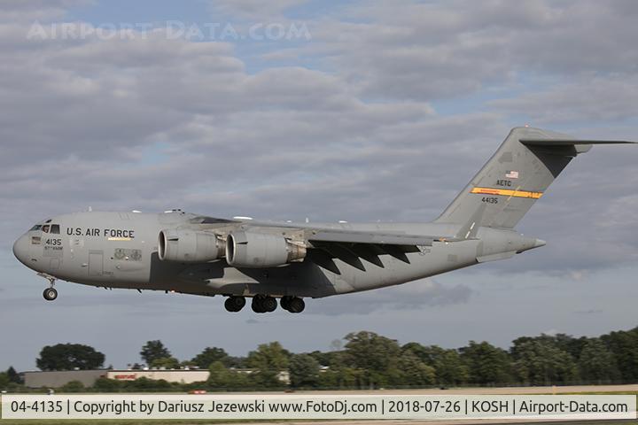 04-4135, 2005 Boeing C-17A Globemaster III C/N P-135, C-17A Globemaster 04-4135  from 6th AS 