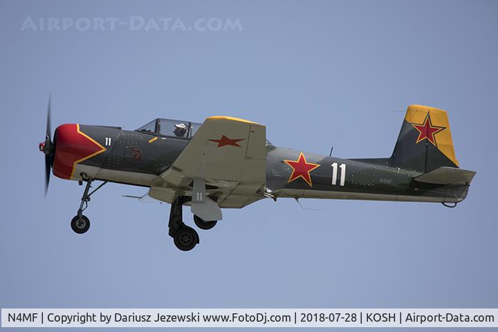 N4MF, Nanchang CJ-6 C/N 2951203, Nanchang CJ-6  C/N 2951203, N4MF