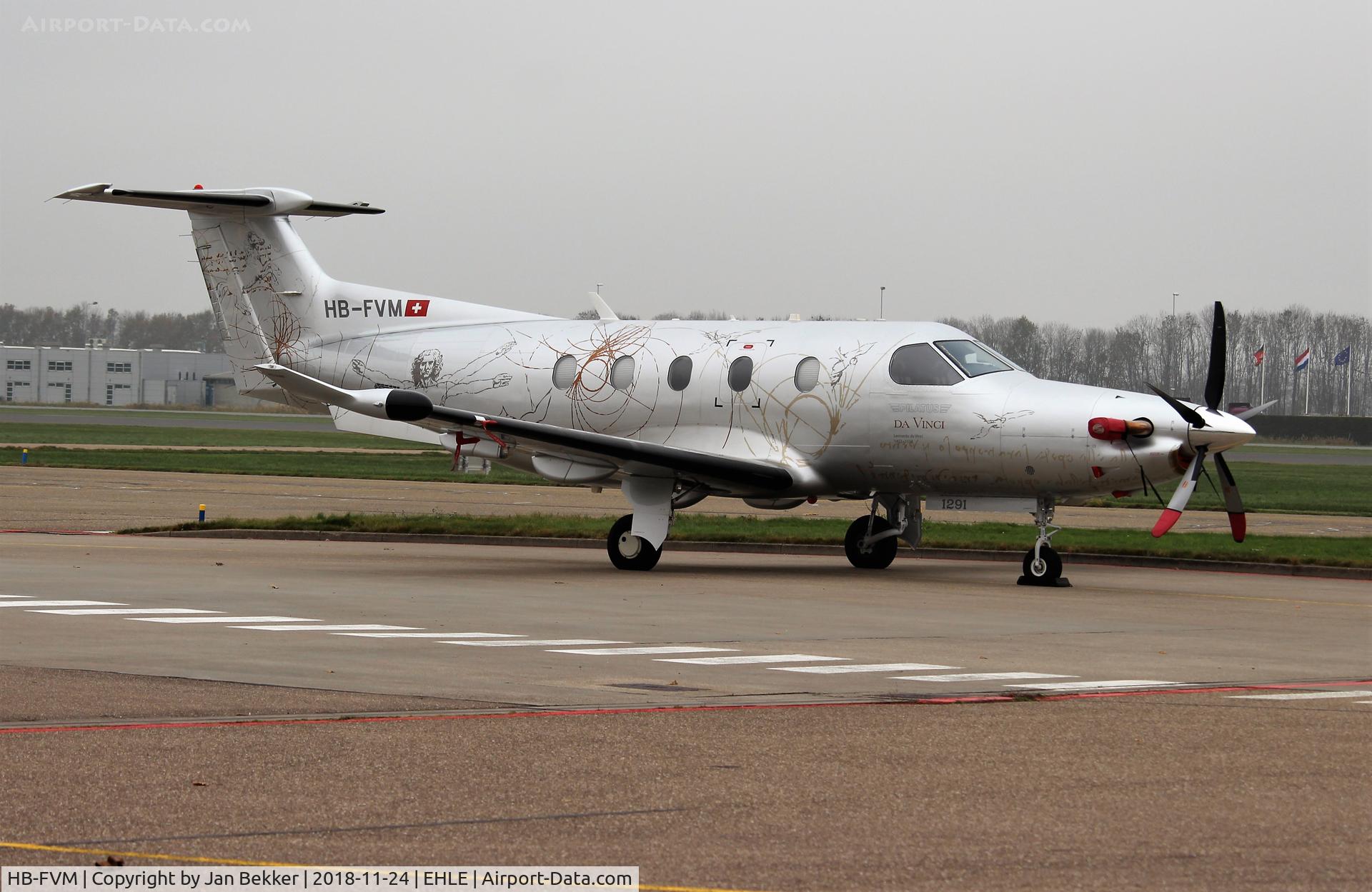 HB-FVM, 2011 Pilatus PC-12/47E C/N 1291, Lelystad Airport