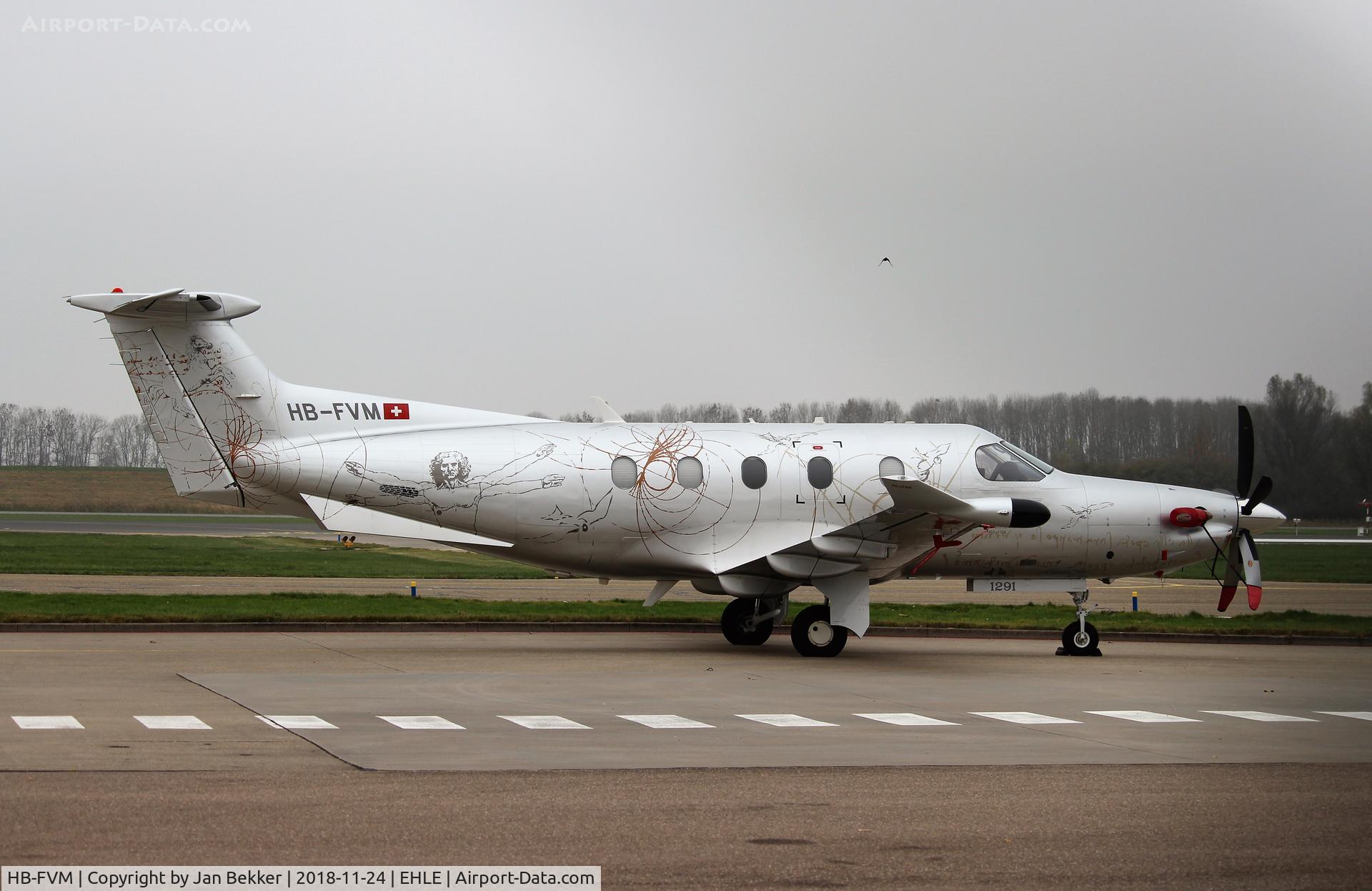HB-FVM, 2011 Pilatus PC-12/47E C/N 1291, Lelystad Airport