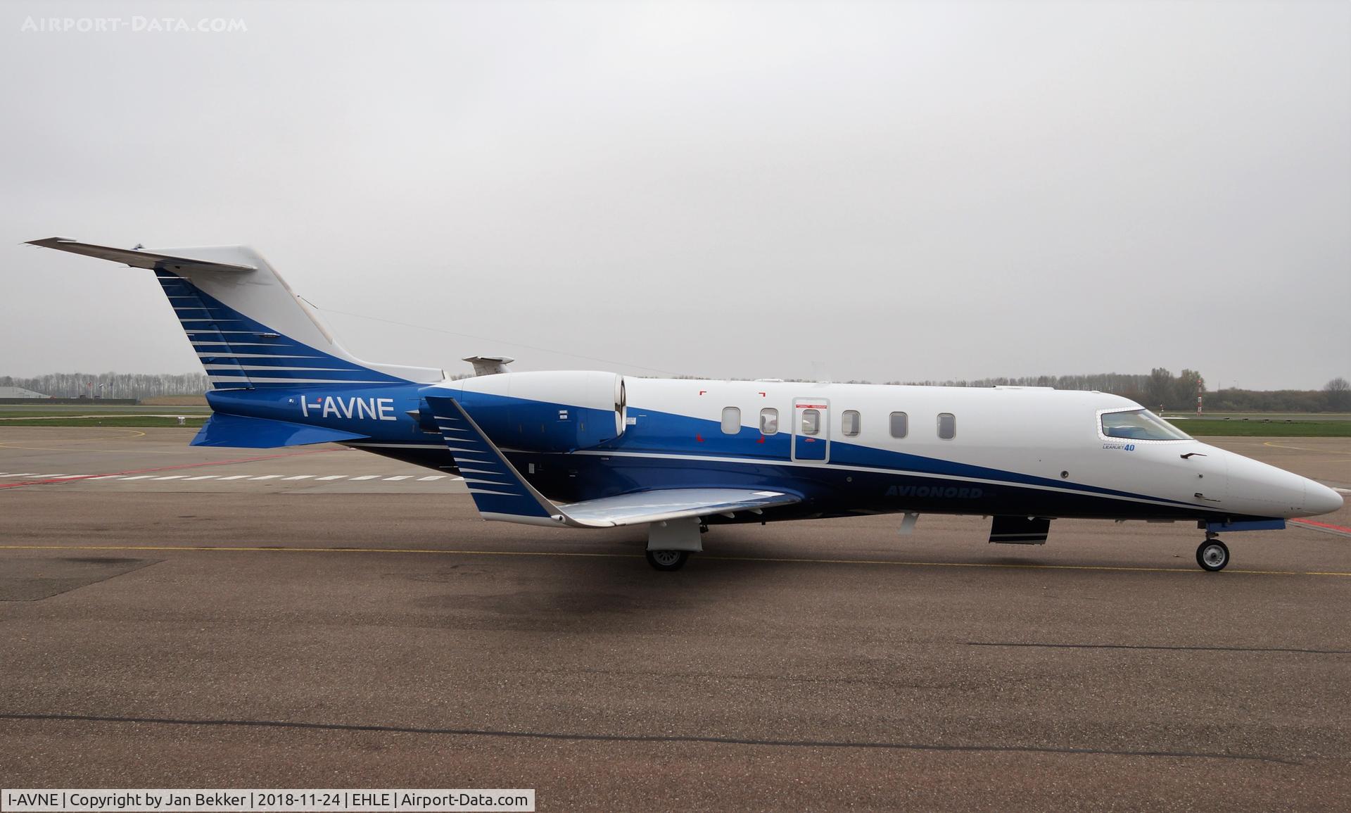 I-AVNE, 2004 Learjet 40 C/N 45-2015, Lelystad Airport where it got a new livery