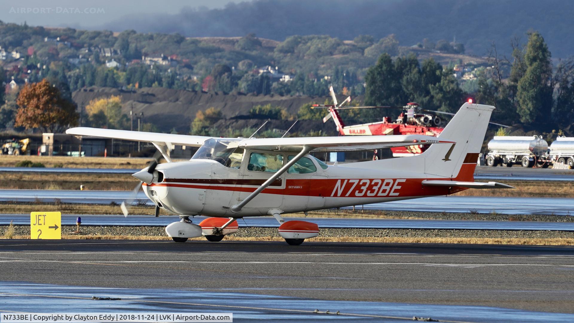 N733BE, 1976 Cessna 172N C/N 17268161, Livermore Airport California 2018.