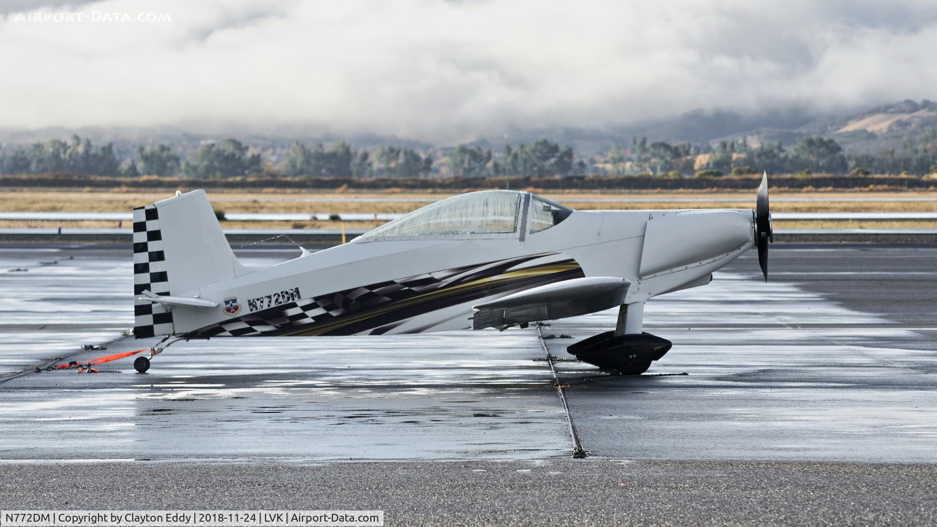 N772DM, 2012 Dean Thorp T-18 C/N 133, Livermore Airport California 2018.